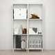Гардероб с 6 дверями IKEA ОПХУС, белый, Фоннес белый, 120x42x191 см, 493.879.91 - изображение 4