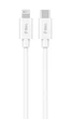 Кабель Ttec (2DKM04B) USB-C-Lightning, 1.5м White MFi - изображение 1