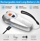 Отпугиватель собак ультразвуковой MHZ Ultrasonic Dog Repeller PU 70 8669 с фонариком серебро - изображение 4