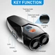Отпугиватель собак ультразвуковой MHZ Ultrasonic Dog Repeller PU 70 8669 с фонариком черный - изображение 2