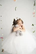 Іменне м'яке зайченя Little BU сіре 28 см HeyBaby - изображение 3