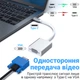 Адаптер, переходник Type-C to VGA для передачи видео OEM UC2VGA-02, 1080P/60Hz, для компьютера, смартфона, телевизора - изображение 6