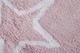 Ковер моющийся Stars Pink Happy Decor Kids, розовый, 120 x 160 см, 100% хлопок - изображение 2