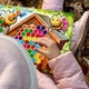 Деревянный пазл-вкладыш "Веселые пчелки" Ubumblebees (ПСД165) PSD165 сортер-тетрис - изображение 6