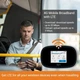Комплект: 4G 3G LTE мобільний інтернет роутер Wi-Fi модем Verizon Novatel Wireless MIFI 7000 + 2 антени 5 dB | Акумулятор 4400 мАг | Два виходи під антену MIMO | Київстар, Life, Водафон - зображення 6