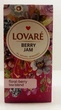 Бленд цветочного и ягодного чая Lovare Berry Jam 24 пакетика по 1.5 гр - изображение 1
