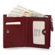 Женский кожаный кошелек dr.Bond Classic WN-23-10 бордовый - изображение 2