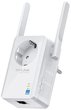Ретранслятор TP-LINK TL-WA860RE WiFi4 со встроенной розеткой - изображение 1