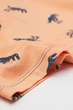 Майка хлопковая з принтом для мальчика H&M Динозавр 0863598-003 122-128 см (6-8 years) оранжевый - изображение 2