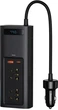 Автомобільний інвертор Baseus 150W з 2-ма розетками на 220V + USB +Type-C - зображення 3