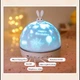 Нічник-проектор Moon E04 with Bluetooth and Remote Control 1200mAh зайчик білий - зображення 7