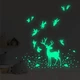 Фосфорные наклейки на стену в детскую "Fairy deer" - светящиеся, люминесцентные олень, феи и звёзды, 97 шт. (700006) - изображение 4