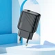 Зарядний пристрій із швидкою зарядкою із кабелем Type-C HOCO CS21A |1USB, 18W/3A, QC| Чорний - зображення 4