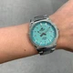 Наручные часы CASIO EFR-S108D-2B Бирюзовый циферблат - изображение 6
