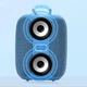 Bluetooth-колонка TG658 с RGB ПОДСВЕТКОЙ, speakerphone, радио, blue - изображение 4