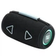 Bluetooth-колонка TG657 з RGB ПІДСВІЧУВАННЯМ, speakerphone, радіо, black - зображення 1