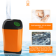 Мощный Аккумуляторный переносной душ SUNROZ Camping Shower YT70W New Generation для дачи и кемпинга с дисплеем и модернизированной батареей 7800mAh Оранжевый (SUN4017_3) - изображение 8