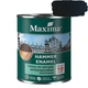 Эмаль антикоррозийная по металлу 3 в 1, молотковая Maxima чёрный 0.75кг - изображение 1