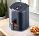 Аэрогриль Rainberg RB 2242 3800W аэрофритюрница безмасляная, фритюрница для приготовления без масла, 6 л єТ - изображение 1