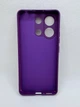 Чехол Silicone Cover Full для Xiaomi Redmi Note 13 4G Темно-фиолетовый - изображение 2