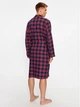 Emporio Armani халат чоловічий фланель у клітинку розмір XL 111910-3F599 - зображення 2