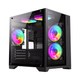 Корпус компьютерный GameMax Infinity Mini Black без блока питания Minitower Черный - изображение 1