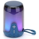 Портативная колонка TG652 5W с RGB подсветкой и ремешком Blue - изображение 1