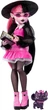 Кукла Monster High (Core Refresh) Draculaura + Pet - Монстер Хай Дракулаура с питомцем Бэт-Кэт Граф и аксессуарами (HRP64) - Игровой набор Mattel - изображение 5