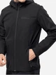 Куртка демисезонная с капюшоном мужская Jack Wolfskin Bornberg Hoody M 1307471_6000 3XL Черная (4064993526370) - изображение 4