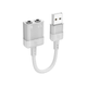 Внешняя звуковая карта HOCO Spirit external sound card for earphone USB to 3.5mm (0.15M, USB, DAC). Grey - изображение 3