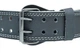 Пояс для важкої атлетики MadMax MFB-244 Sandwich шкіряний Black M - зображення 5