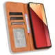 Чехол-книжка Deexe Retro Style для Xiaomi Redmi Note 13 Pro 4G / Note 14S / Poco M6 Pro - Brown - изображение 2