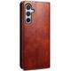 Чехол-книжка с кармашками UniCase Leather Wallet для Samsung Galaxy A55 (A556) - Brown - изображение 6