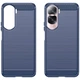 Силиконовый (TPU) чехол UniCase Carbon для Honor 90 Lite - Blue - изображение 2