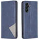 Чехол-книжка с кармашками UniCase Geometric Pattern для Samsung Galaxy A35 (A356) - Blue - изображение 1