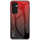 Защитный чехол Deexe Gradient Color для Samsung Galaxy A55 (A556) - Black / Red - изображение 1