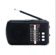Карманный аккумуляторный радиоприемник с Bluetooth Golon ICF8 BT FM/AM/SW/MP3 черный - изображение 1