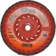 Диск лепестковый турбо Richmann 125х9 мм М14 GR 60 (C4634) - изображение 5