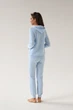 Костюм домашній кофта та штани German Volf 23173 Блакитний XL(48) - зображення 2