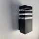 Уличный настенный светильник Бра Light House LNF-17409/1 W черный - изображение 2
