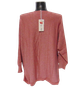 Тонкий джемпер с люрексом Kiss me 8029 XL-2XL розовый - изображение 2
