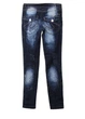 Джинсы для девочки Puledro 146 см Синий (YDB-1226-Blue) - изображение 2