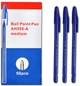 Ручка шариковая Ball Point Pen 555 синяя - изображение 5