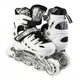 Детские раздвижные ролики Scale Sport SL-630 размер 34-37 стелька 20,5-22,5 см Белые - изображение 1