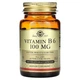 Вітамін В6, Vitamin B6, Solgar, 100 мг, 100 вегетаріанських капсул (SOL-03110) - зображення 1