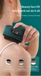 Вібраційний масажер скребок для тіла Gua Sha Electric Інфрачервоний бездротовий електромасажер Гуаша з підігрівом та USB зарядкою колір зелений - изображение 2