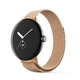 Металлический ремешок Milanese Magnetic для смарт-часов Google Pixel Watch 2 rose gold - изображение 1