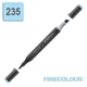 Маркер спиртовий Finecolour Brush mini 235 блакитний B235 (EF103-235) - зображення 3