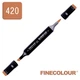 Маркер спиртовий Finecolour Brush 420 шкіра E420 (EF102-420N) - зображення 3
