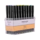 Набір маркерів Finecolour Brush mini Basic set, 72 кольори, 2 коробки (EF103-TB72) - зображення 4